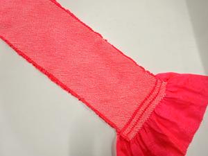 正絹　絞り　帯揚げ